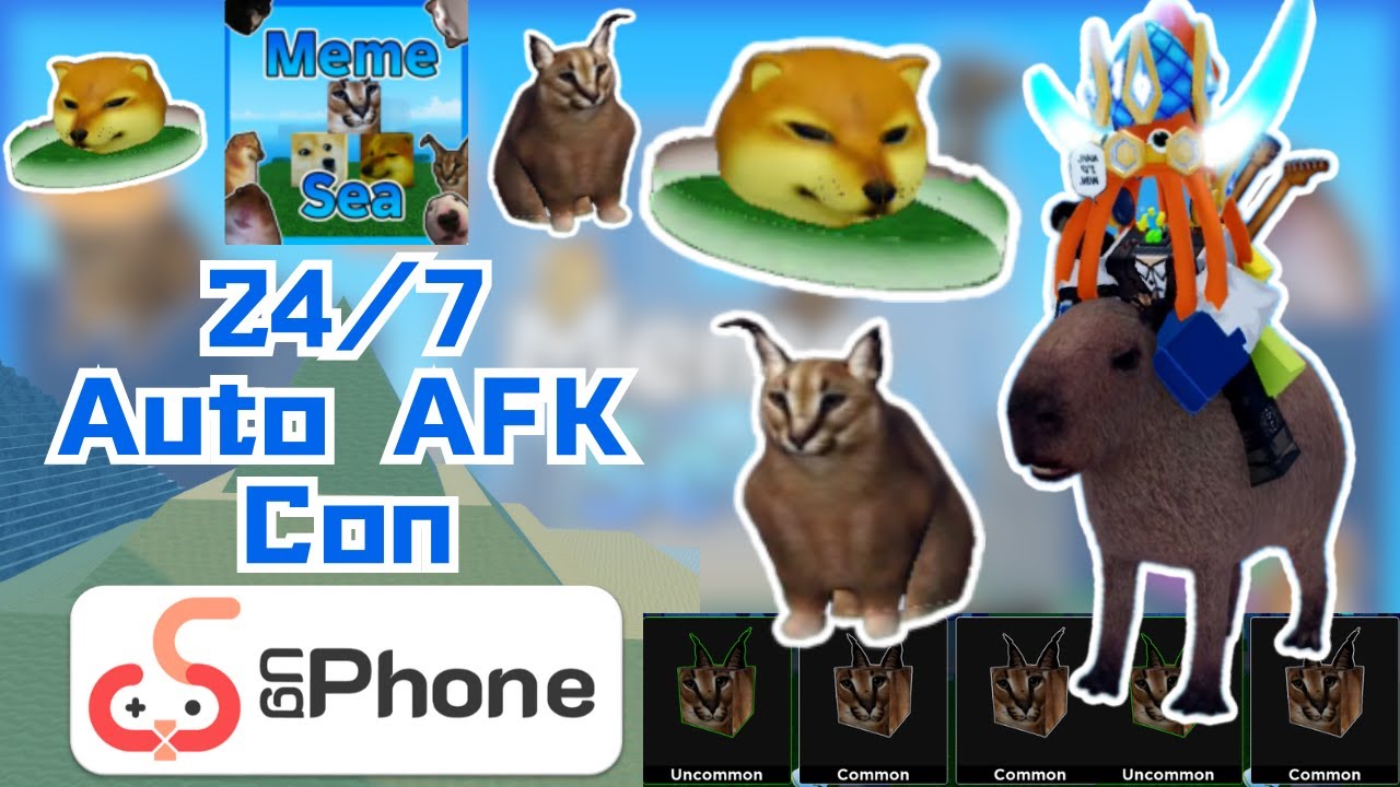 Meme Sea puede auto AFK 24/7 con Ugphone!!!